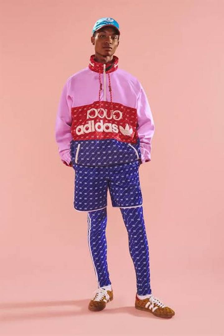 GUCCI×adidas ミケーレ 2022 トレイフォルGG ショートパンツ