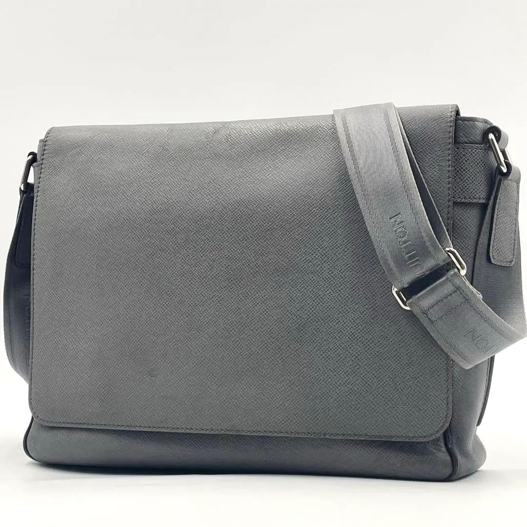 ルイヴィトン タイガ ロマンMM グラシエ ショルダーバッグ クロスボディ