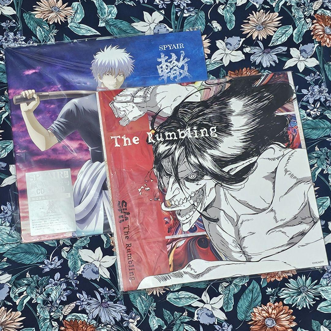 SPYAIR 銀魂 SiM 進撃の巨人 CD DVD レコード セット