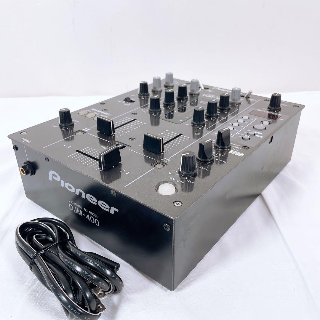【美品】 Pioneer DJM-400 2chミキサー エフェクト搭載