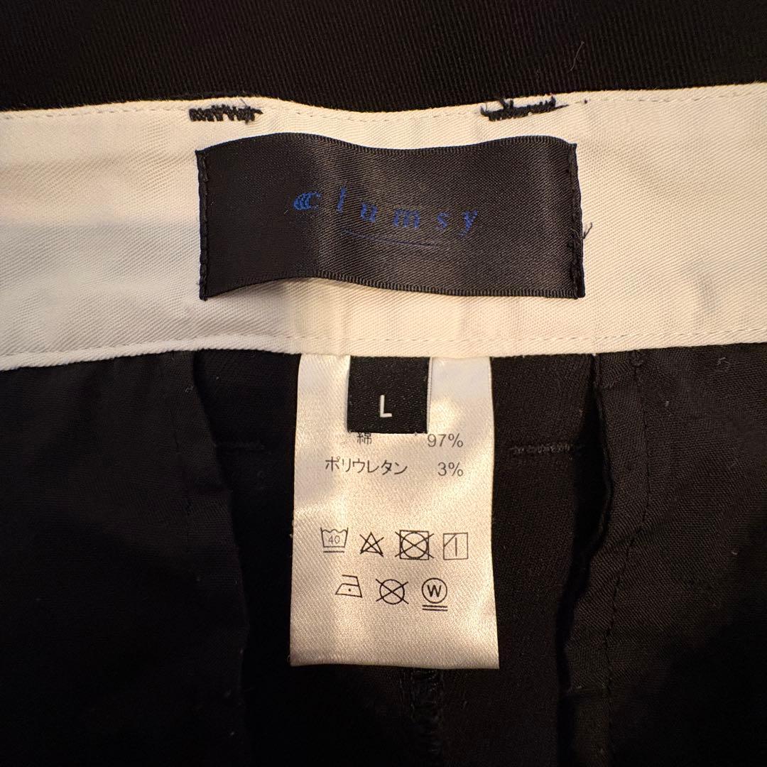 パンツ CLUMSY PICTURES : 2 PLEATS RELAXED PANTS