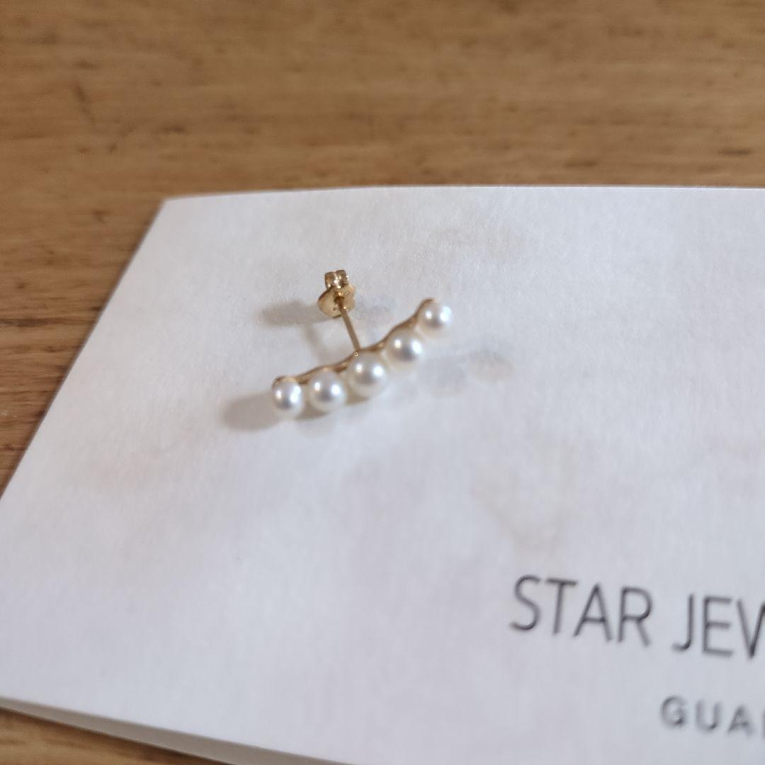 アクセサリー Pearl line p star jewelry girl K10