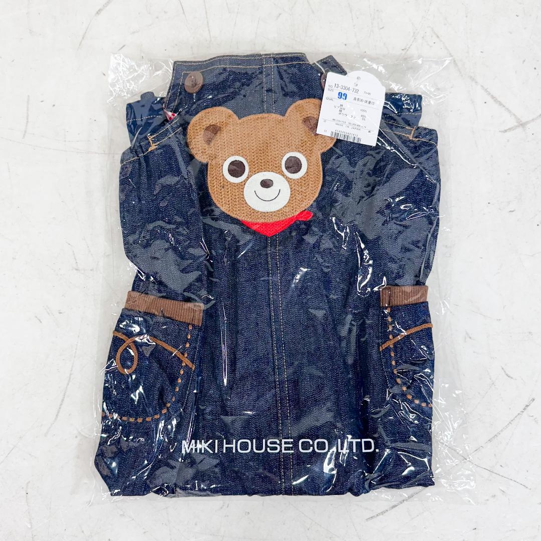 な*ん様 K9111 ミキハウス オーバーオール 4枚 セット 90サイズ