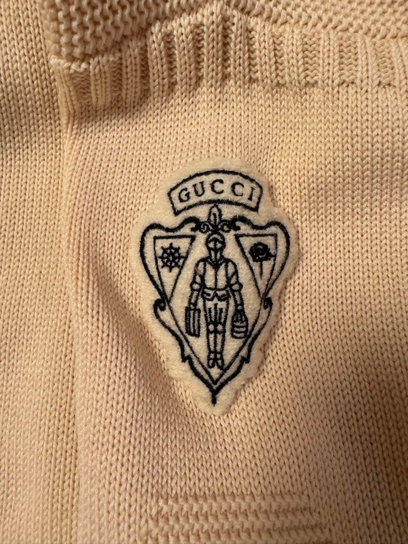 【値下げしました】GUCCI ジップアップ ニットセーター