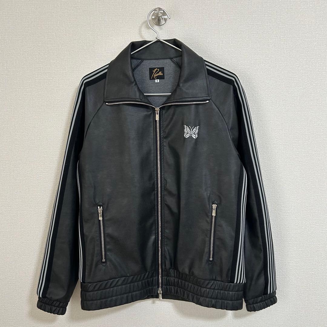 needles LHP別注　25aw トラックジャケット　レザー　S