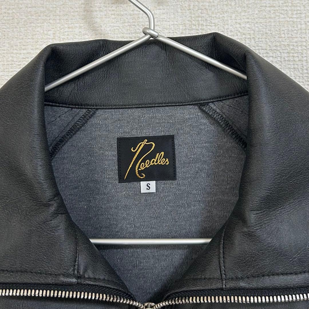 needles LHP別注　25aw トラックジャケット　レザー　S