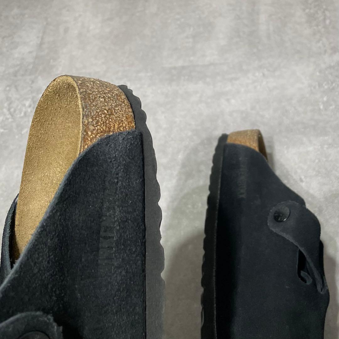 ビルケンシュトック/ ボストン スエードレザー ブラック　42