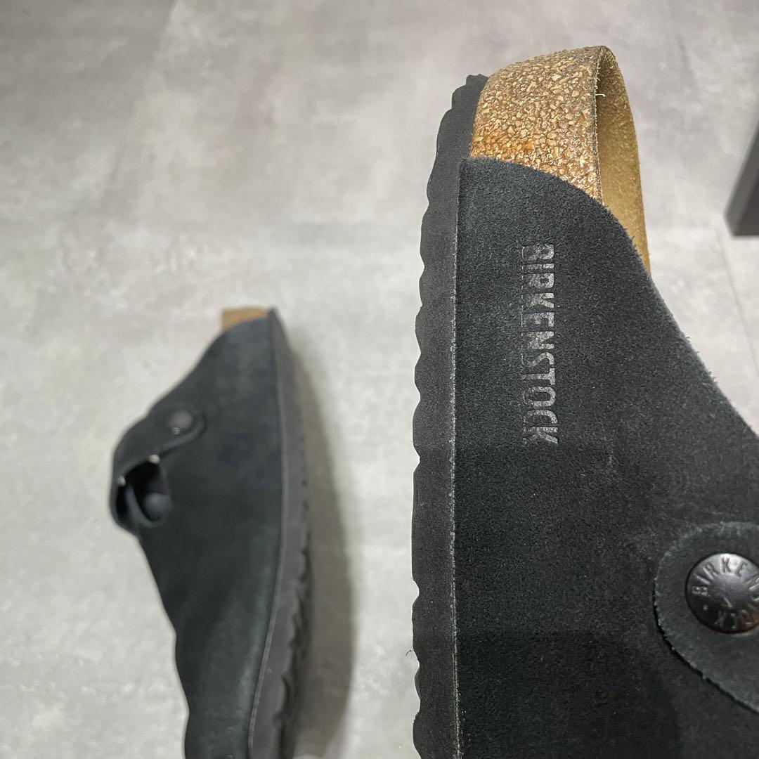 ビルケンシュトック/ ボストン スエードレザー ブラック　42