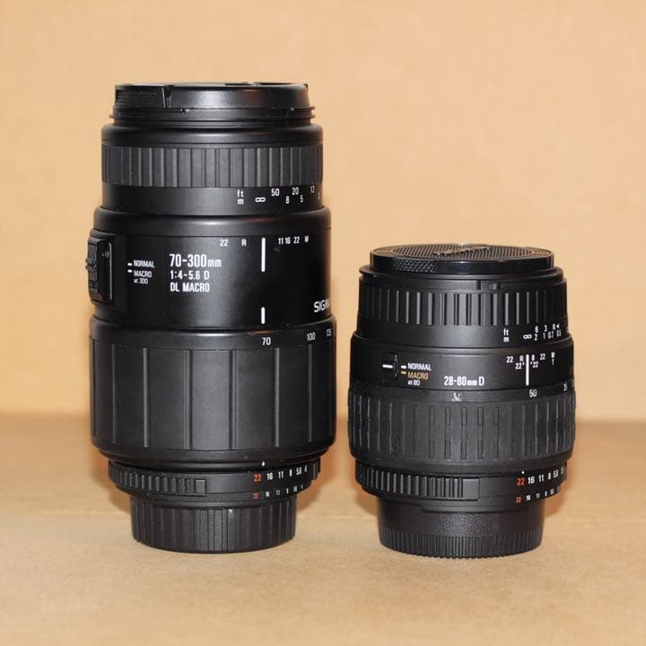 NIKON us SIGMAレンズセット