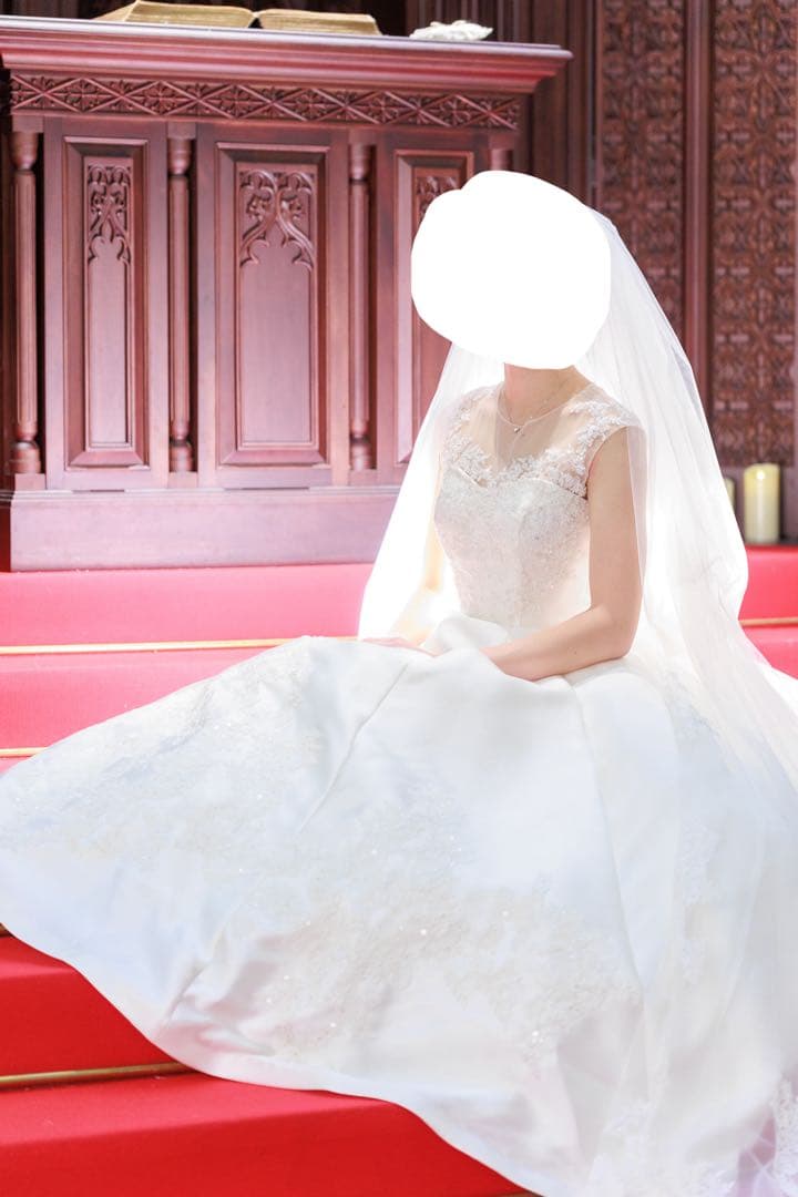 Aライン　ウェディングドレス