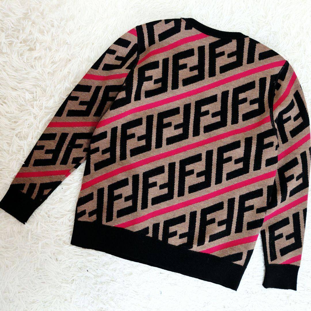 FENDI フェンディ キッズ レディース ロゴ ニット セーター