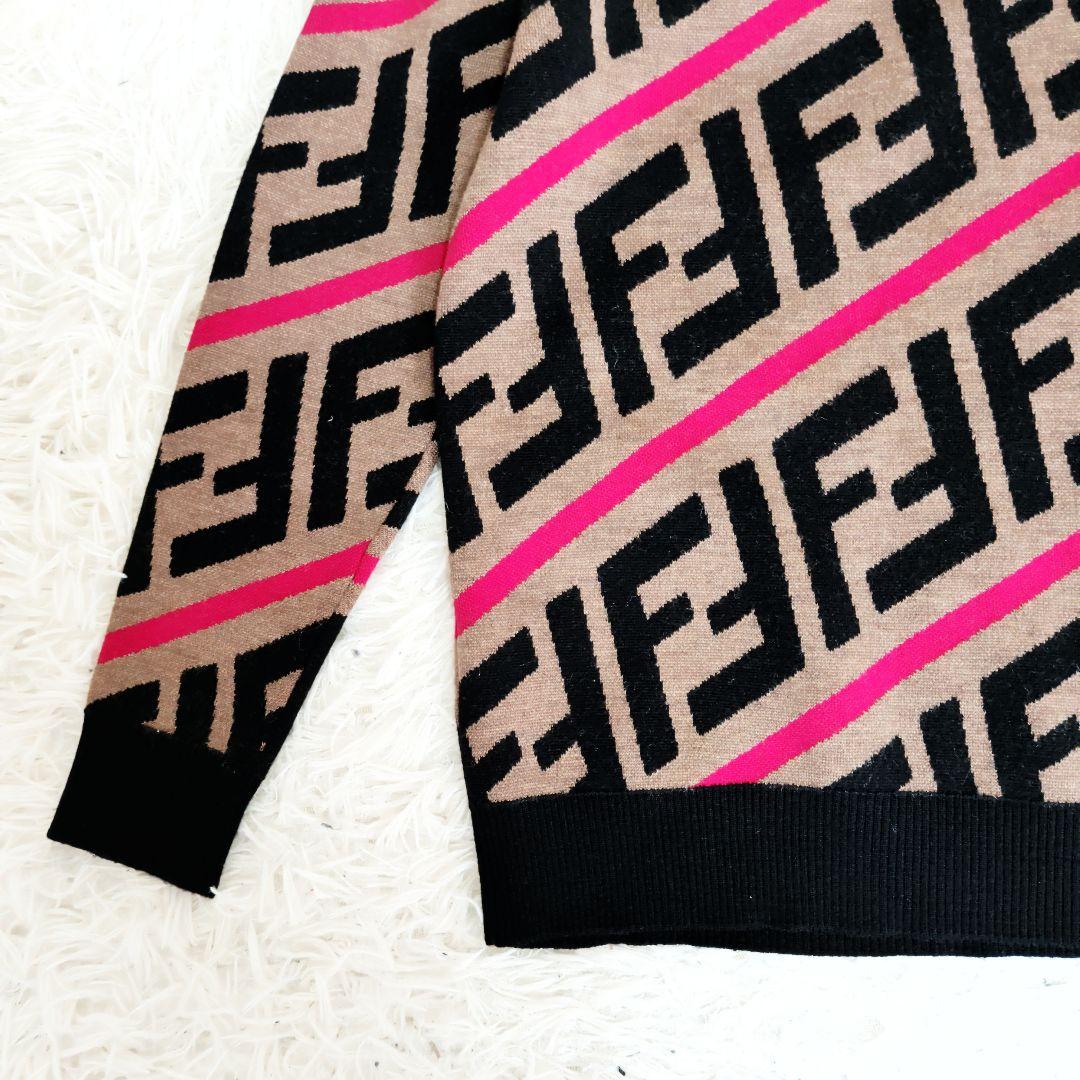 FENDI フェンディ キッズ レディース ロゴ ニット セーター