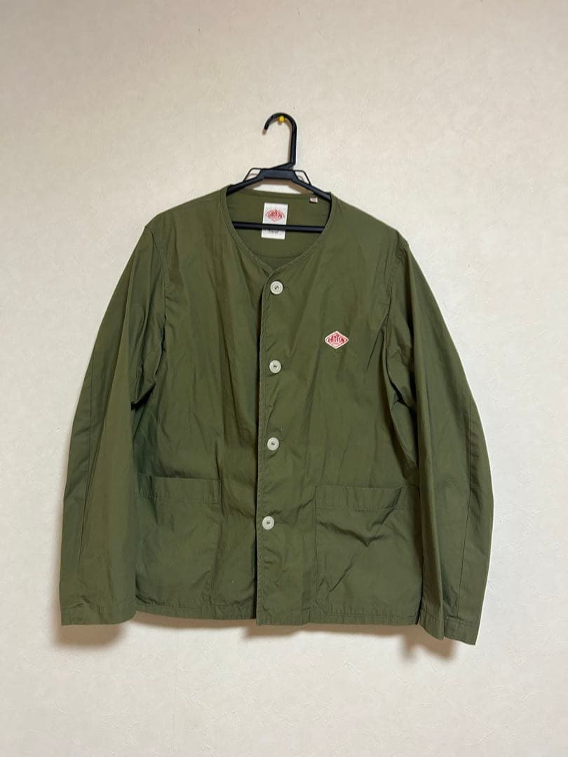 【taka】DANTONコットンジャケット メンズ42 オリーブ