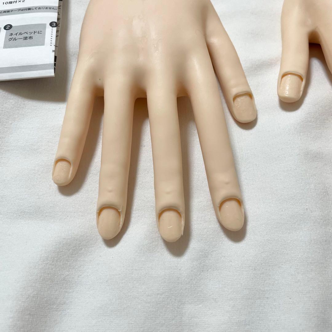 ★お値下げ★JENC ネイル検定 認定モデルハンド 骨折なし