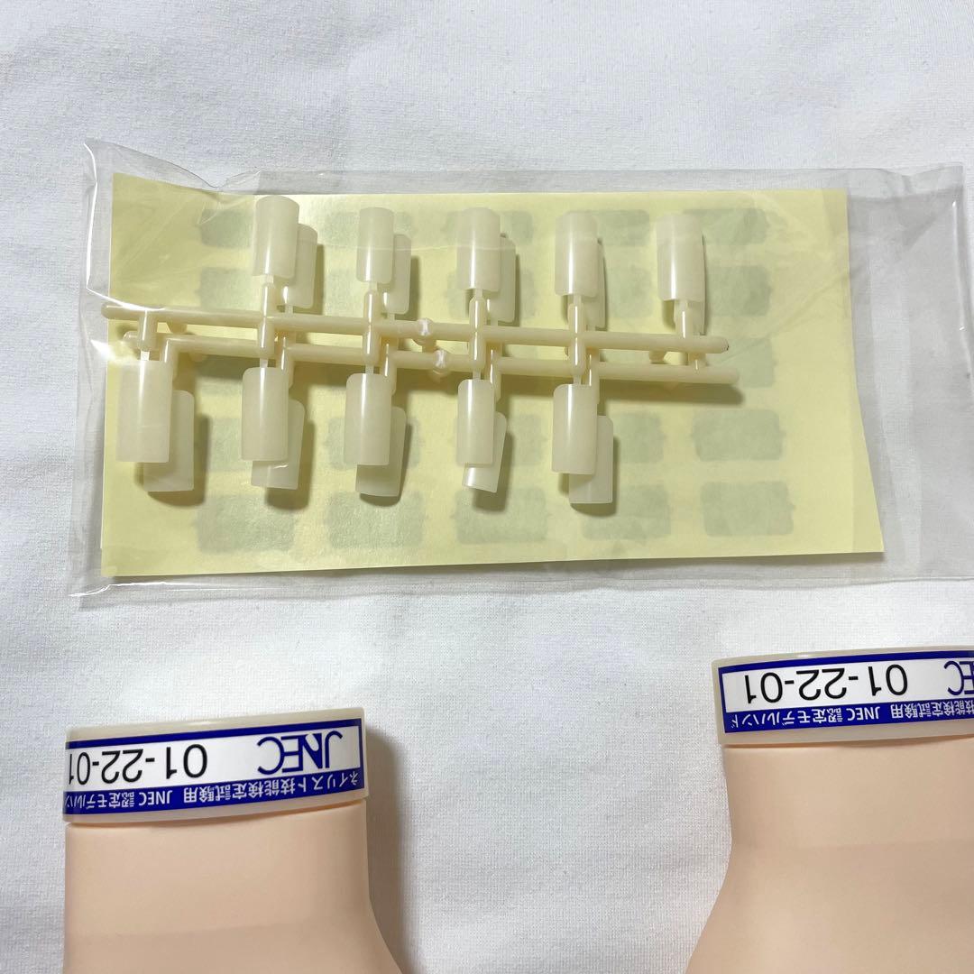 ★お値下げ★JENC ネイル検定 認定モデルハンド 骨折なし