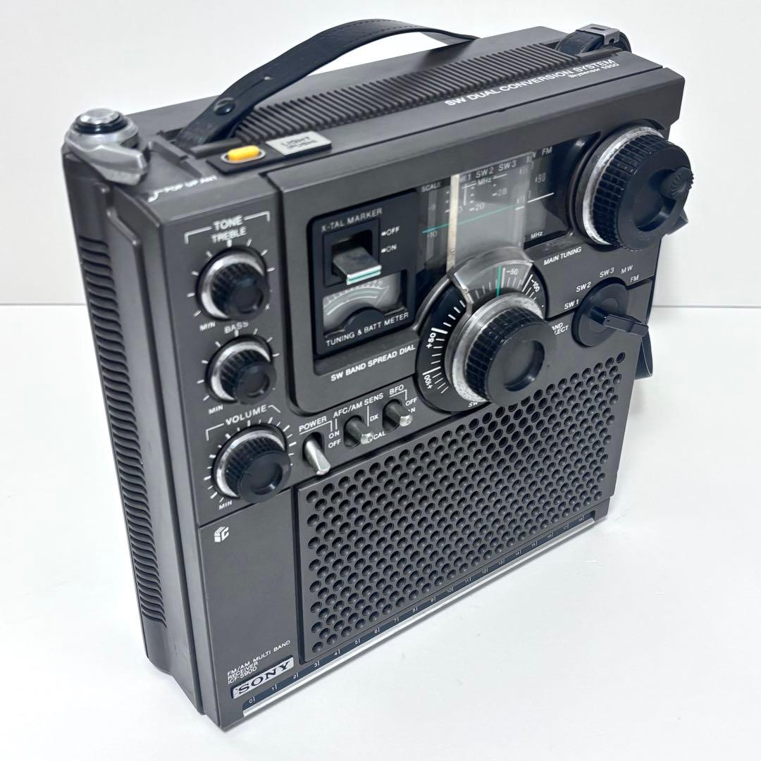 SONY ソニー　ICF-5900 スカイセンサー　ラジオ　昭和レトロ　ジャンク