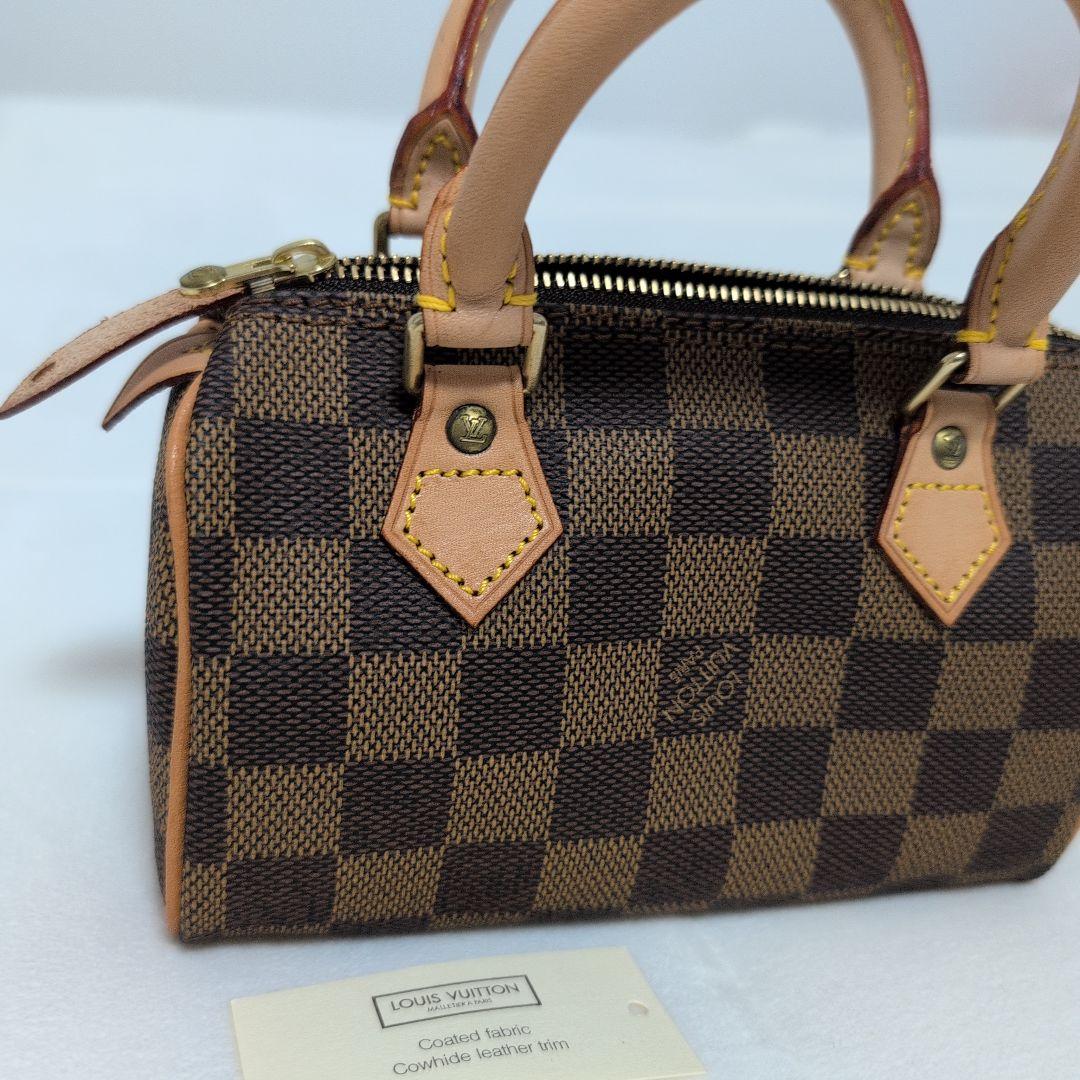 ダミエ ルイ・ヴィトンLouis Vuittonミニスピーディ 未使用 本物です