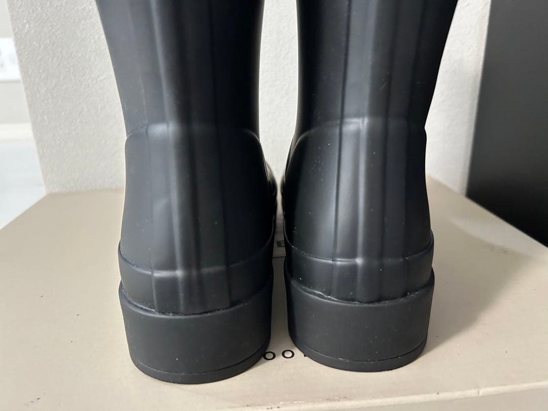 HUNTER オリジナルぺレイブーツ　トール5BLK
