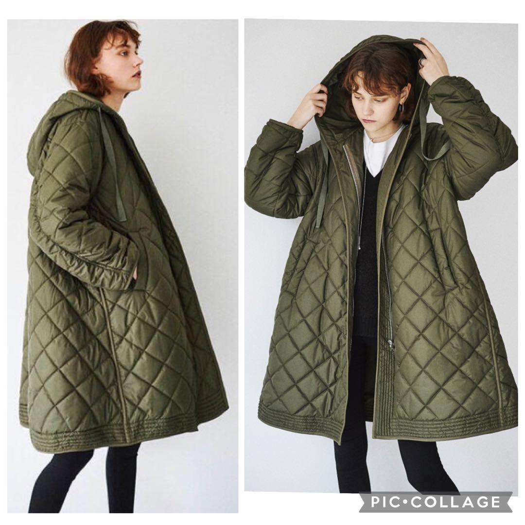 定価44000円 クラネ キルティングコート ジャケット キルティング カーキ