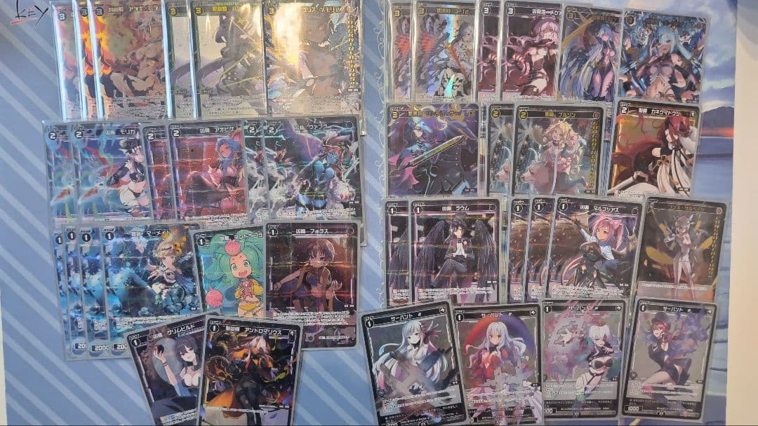 WIXOSS ウリスデッキ（ホロ仕様多め） パーツ付き