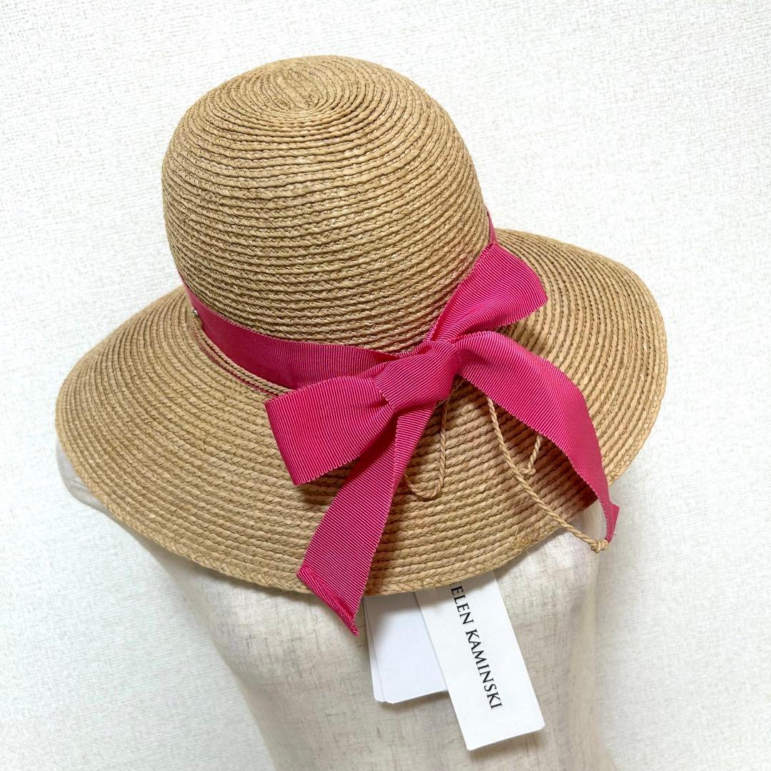 【新品タグ付き】HELEN KAMINSKI ヘレンカミンスキー 麦わら帽子