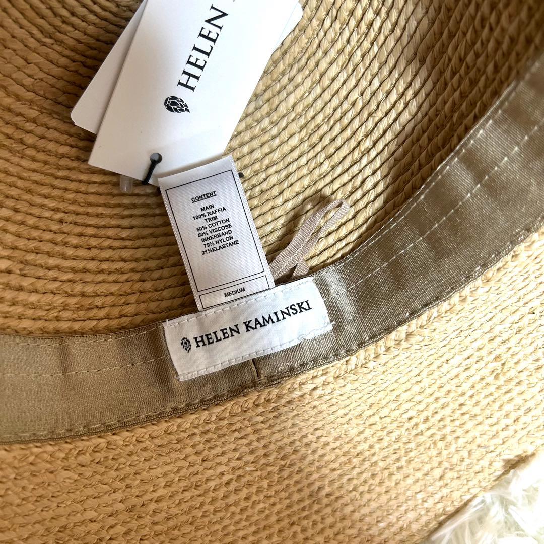 【新品タグ付き】HELEN KAMINSKI ヘレンカミンスキー 麦わら帽子