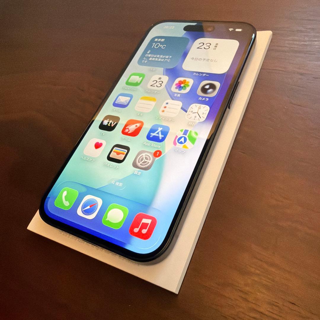 【美品】iPhone15 128G ブラック