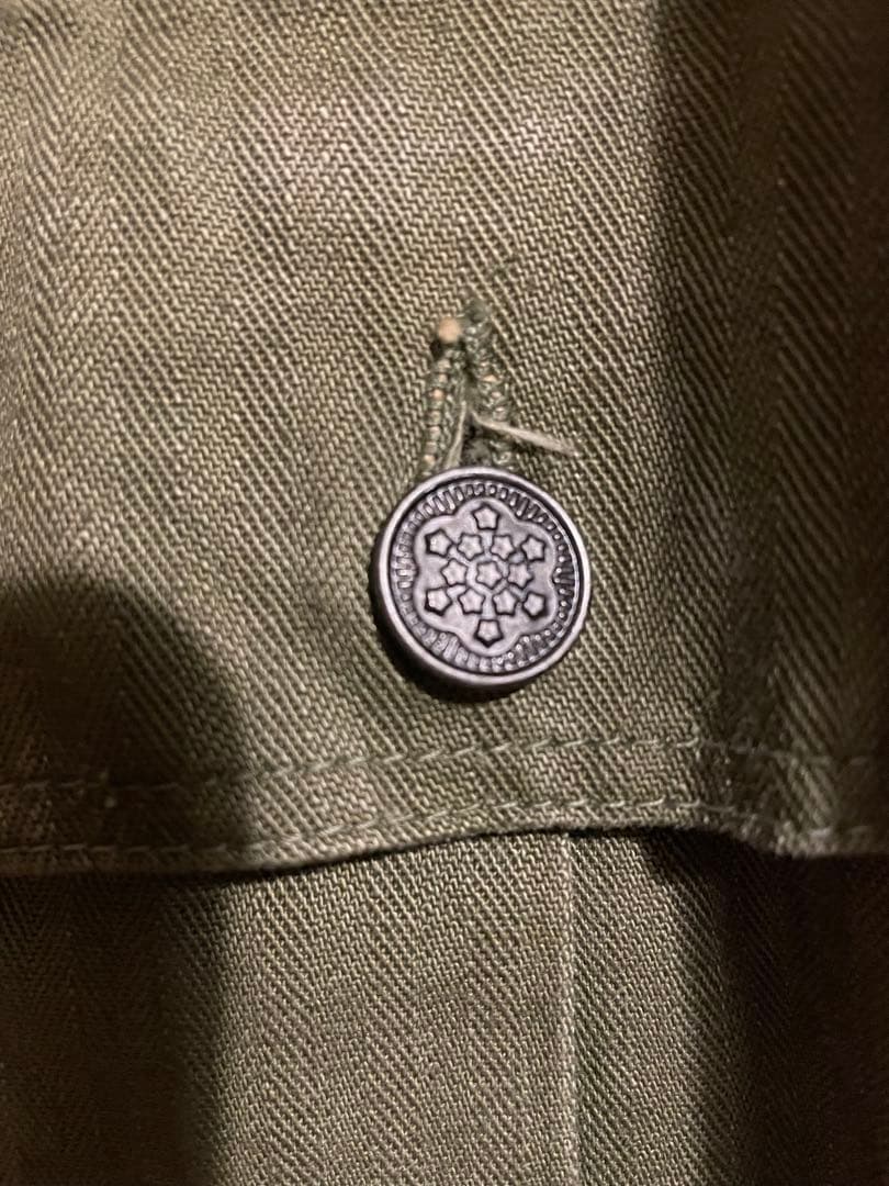 ジャケット・アウター 40s US ARMY M-43 32R HBT JKT 13STAR