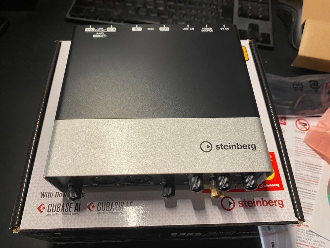 【極美品】steinberg UR22 mkII オーディオインターフェイス