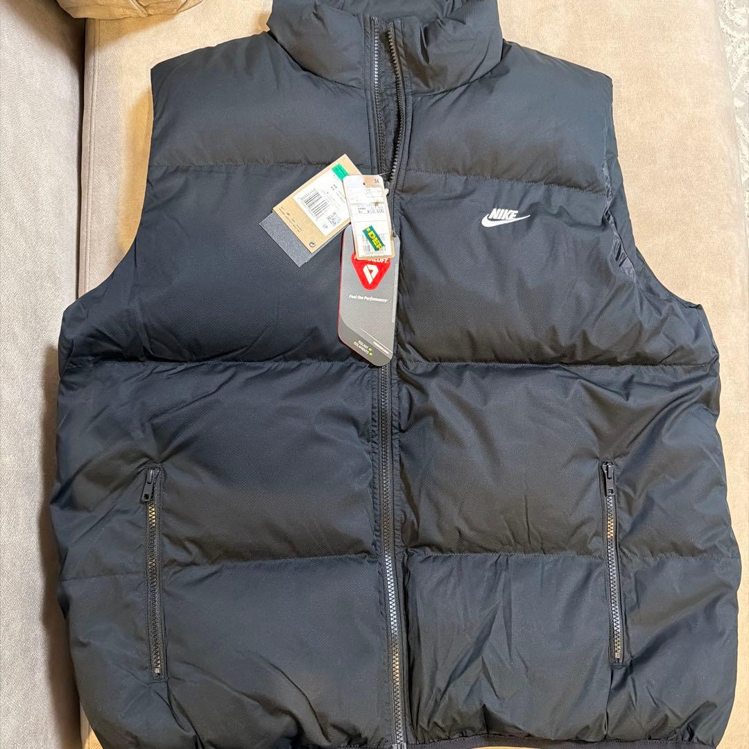 ナイキ プリマロフト ウォーター リペレント パファー ベスト ブラック XL