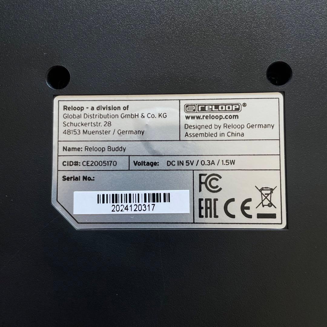 Reloop Buddy DJコントローラー Apple Music対応 美品