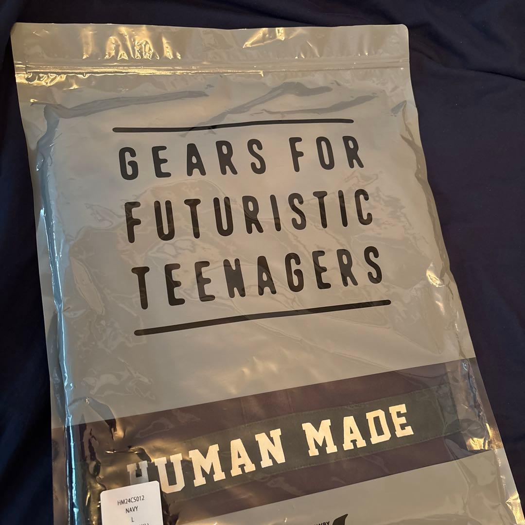 未使用 HUMAN MADE ラガーシャツ