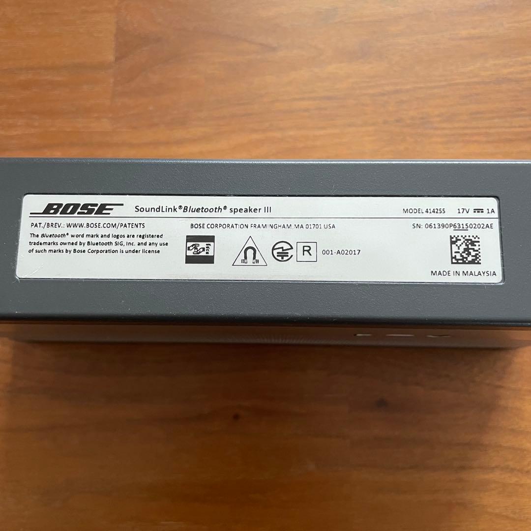 BOSE SoundLink® Bluetooth® speaker III