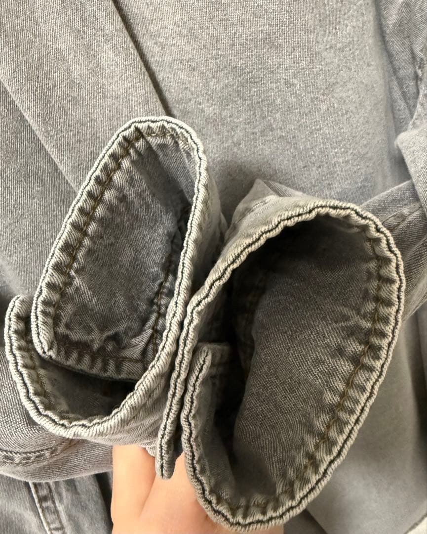 最終お値下げ《美品》PUAL CE CIN★ヴィンテージライクデニムシャツ