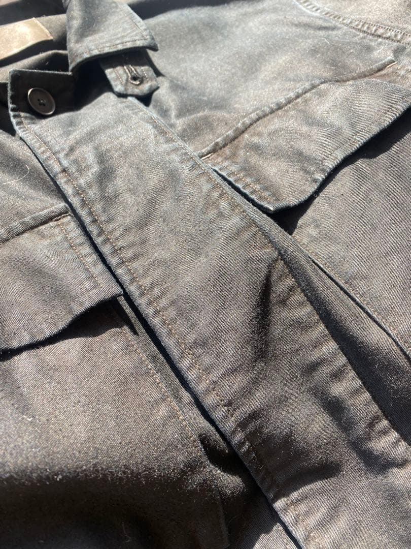 極美品　cornier 泥染bdu jacket 藍泥