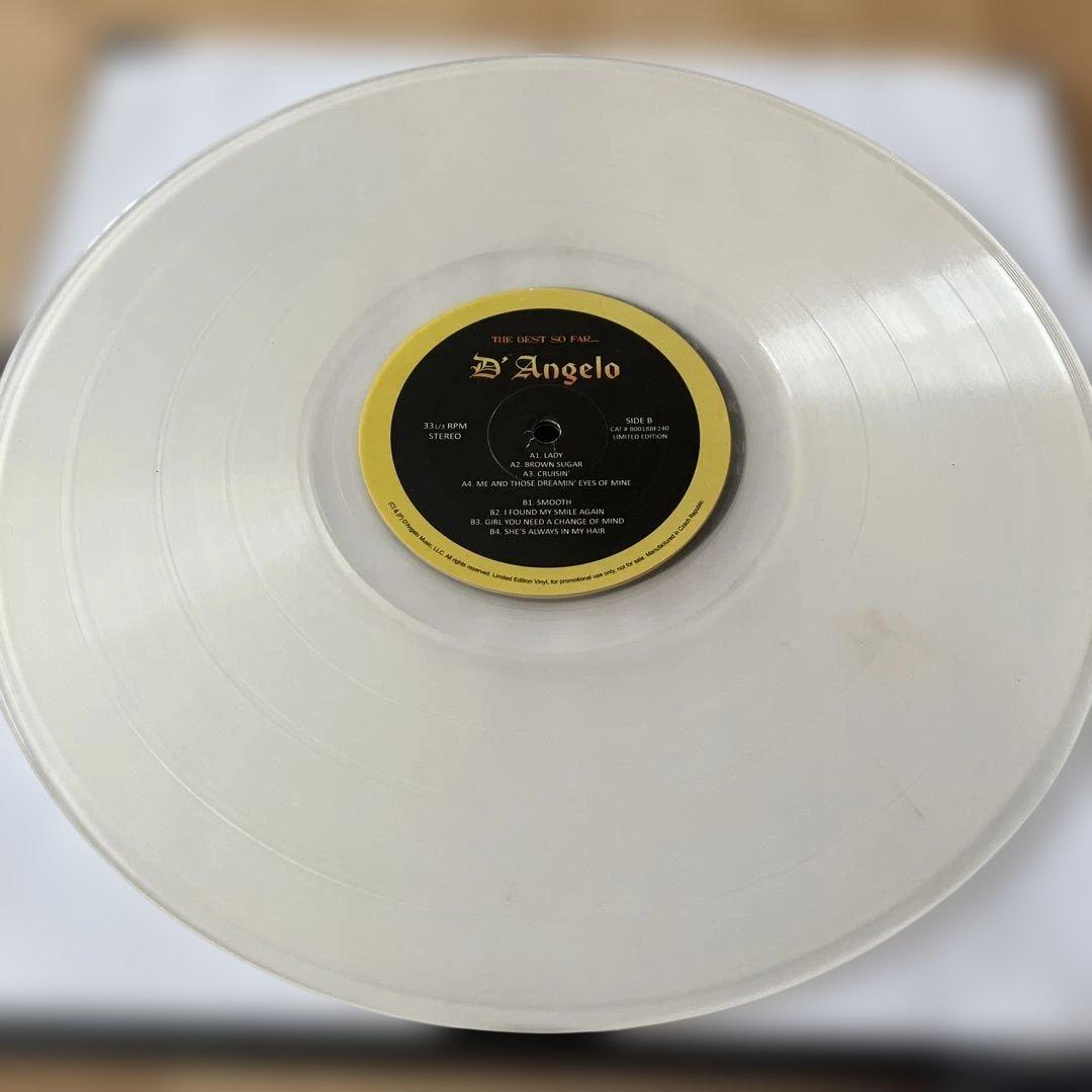 D'Angelo - The Best So Far 2LP クリアレコード