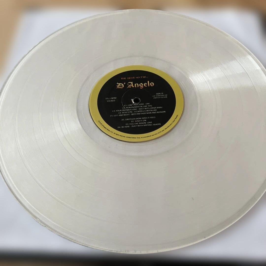 D'Angelo - The Best So Far 2LP クリアレコード