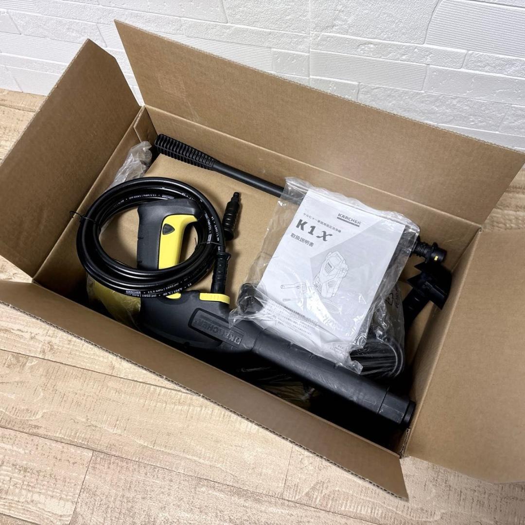KARCHER ケルヒャー K1 X 家庭用高圧洗浄機 本体 コンパクト 未使用