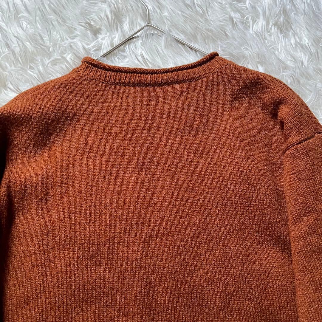マーガレットハウエル✨ロールネック ニット セーター ブラウン M ユニセックス