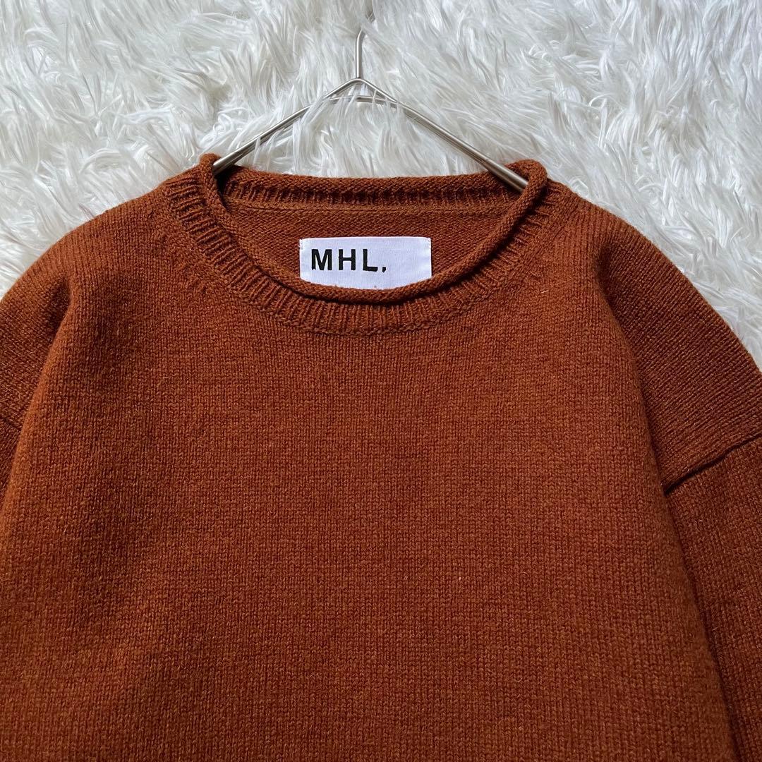 マーガレットハウエル✨ロールネック ニット セーター ブラウン M ユニセックス