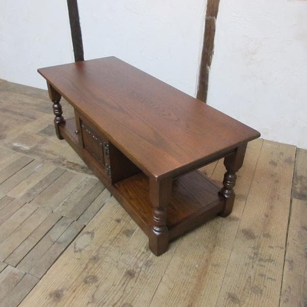 イギリス アンティーク 家具 オールドチャーム ローボード テレビ台 6070e