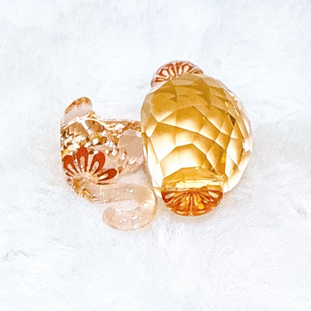 美品✨ スワロフスキー ラブロッツ 申 干支 置物 クリスタル ガラス 箱付き