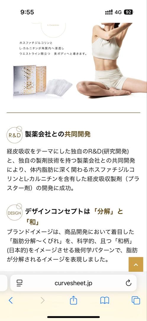 カーブシート　CURVE SLIM SHEET 10枚入りx3セット