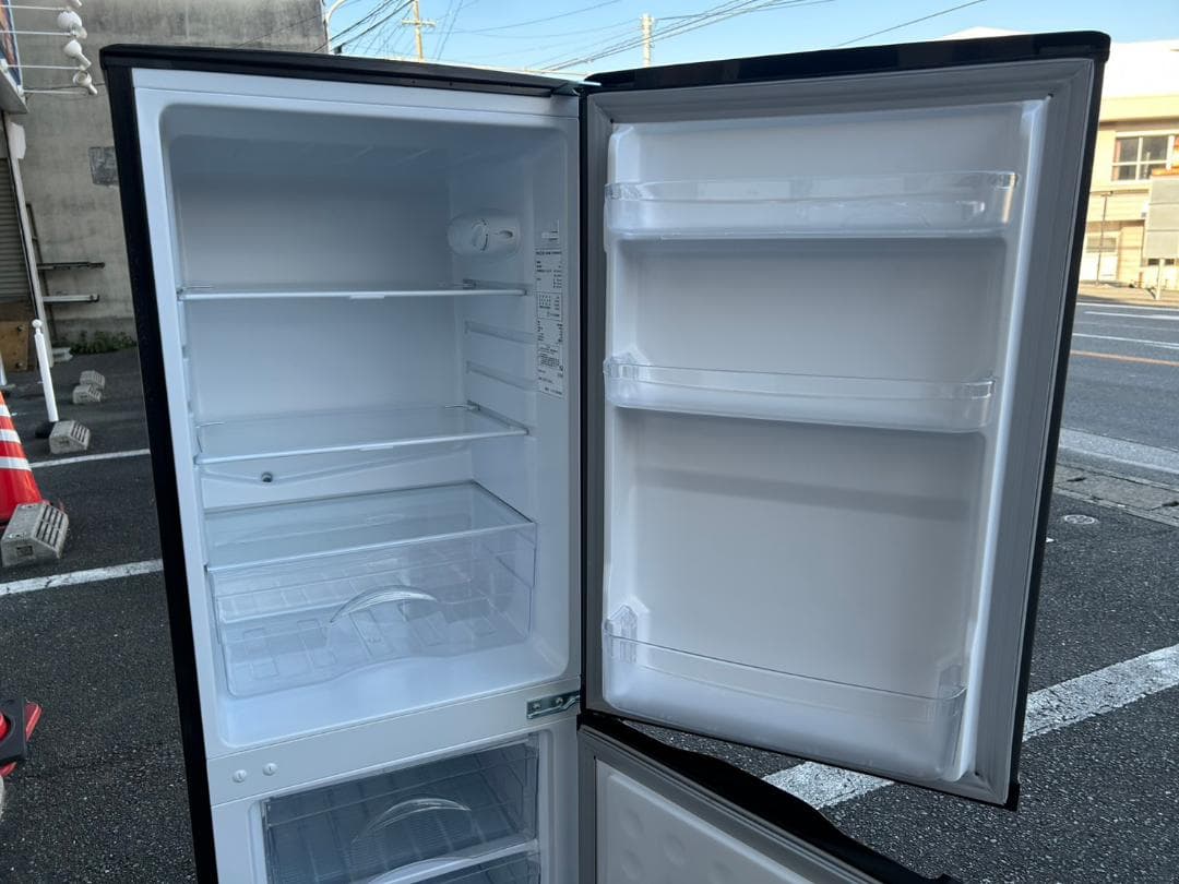 【福岡市限定】冷蔵庫 マックスゼン 2024年 140L【安心の3ヶ月保証】