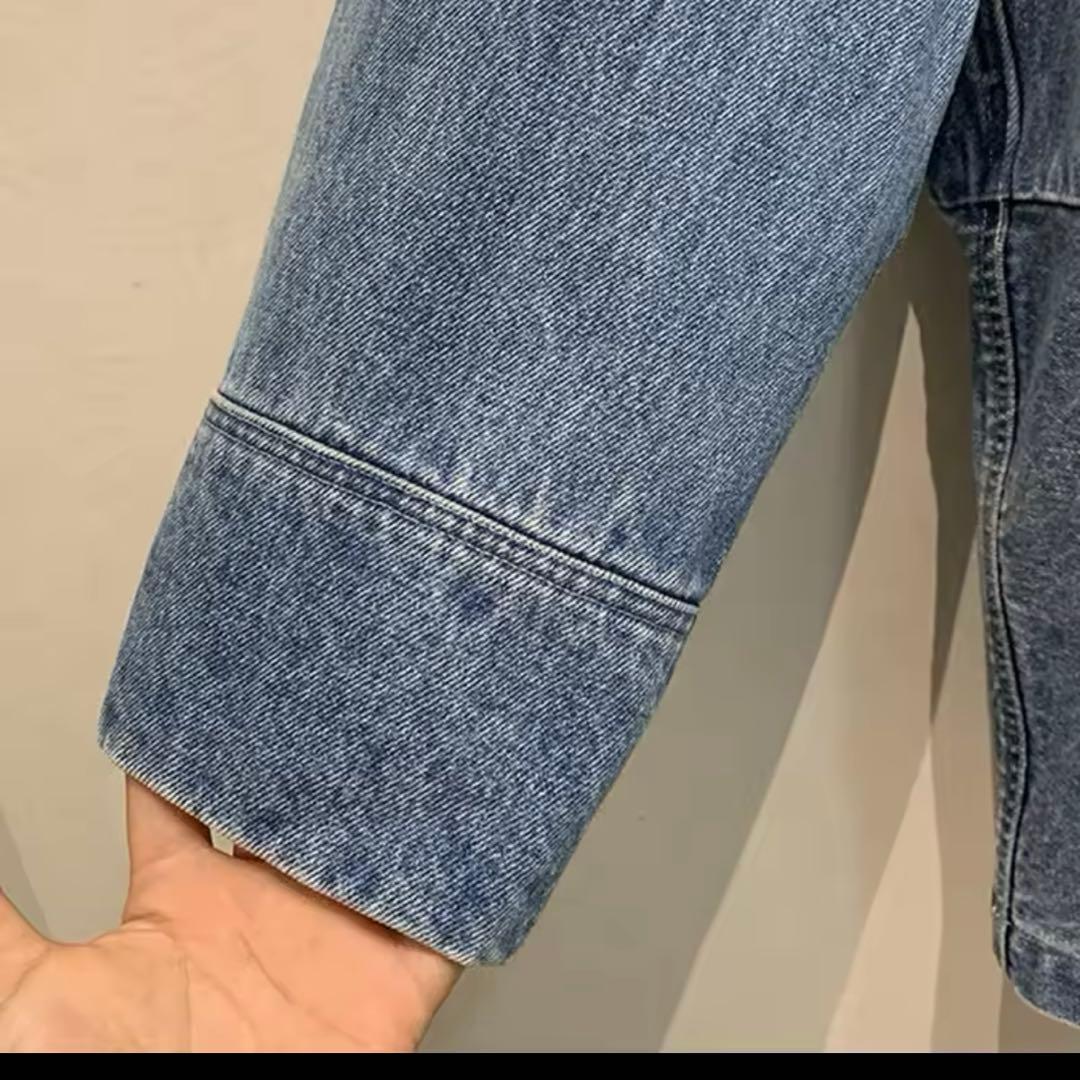 CLANE WORK OVER JACKET BLUE クラネ デニムオーバー