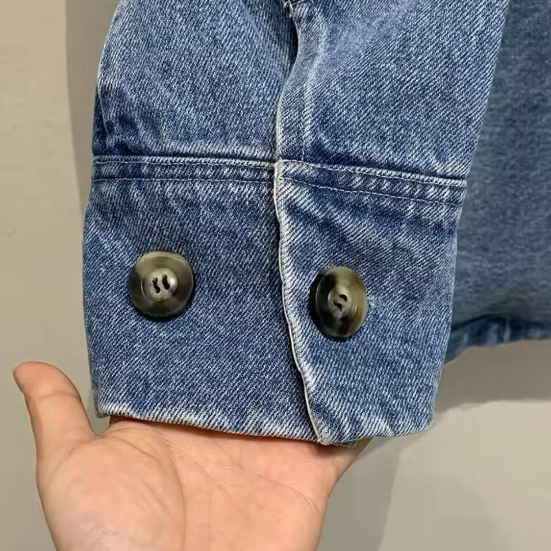 CLANE WORK OVER JACKET BLUE クラネ デニムオーバー