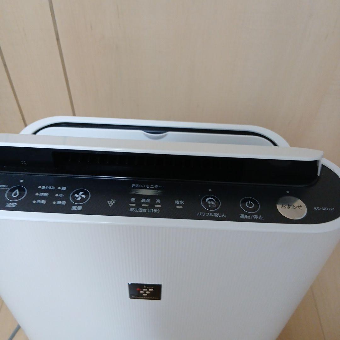 2025年式 SHARP 空気清浄機 ホワイト kc-40th7