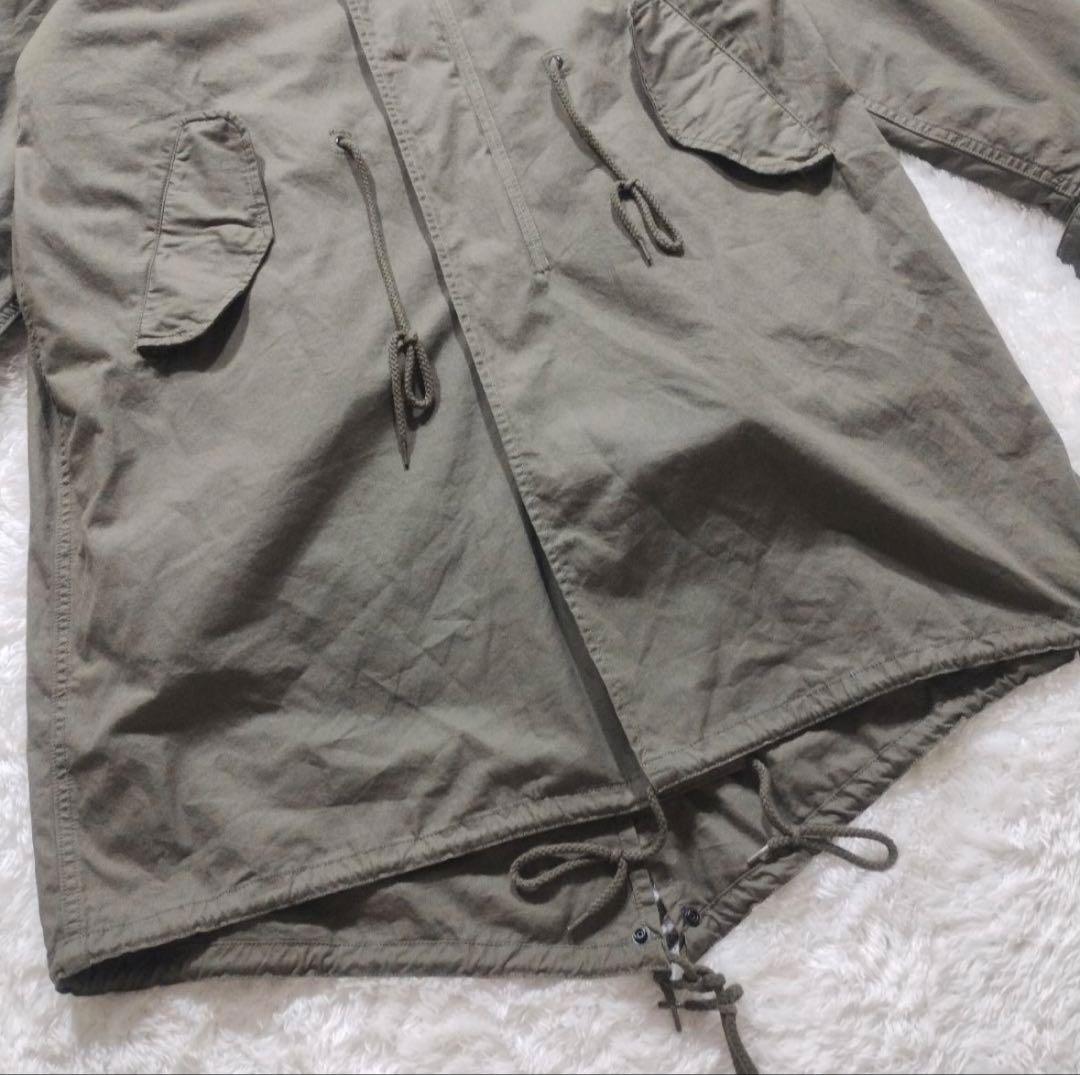 ヒューストン　M-51　ライナー付　モッズコート　青島コート　XXS