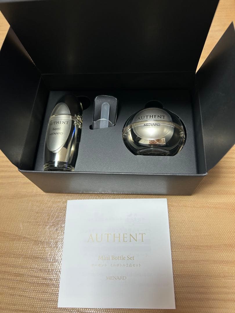 トライアルセット・サンプル MENARD AUTHENT Mini Bottle Set
