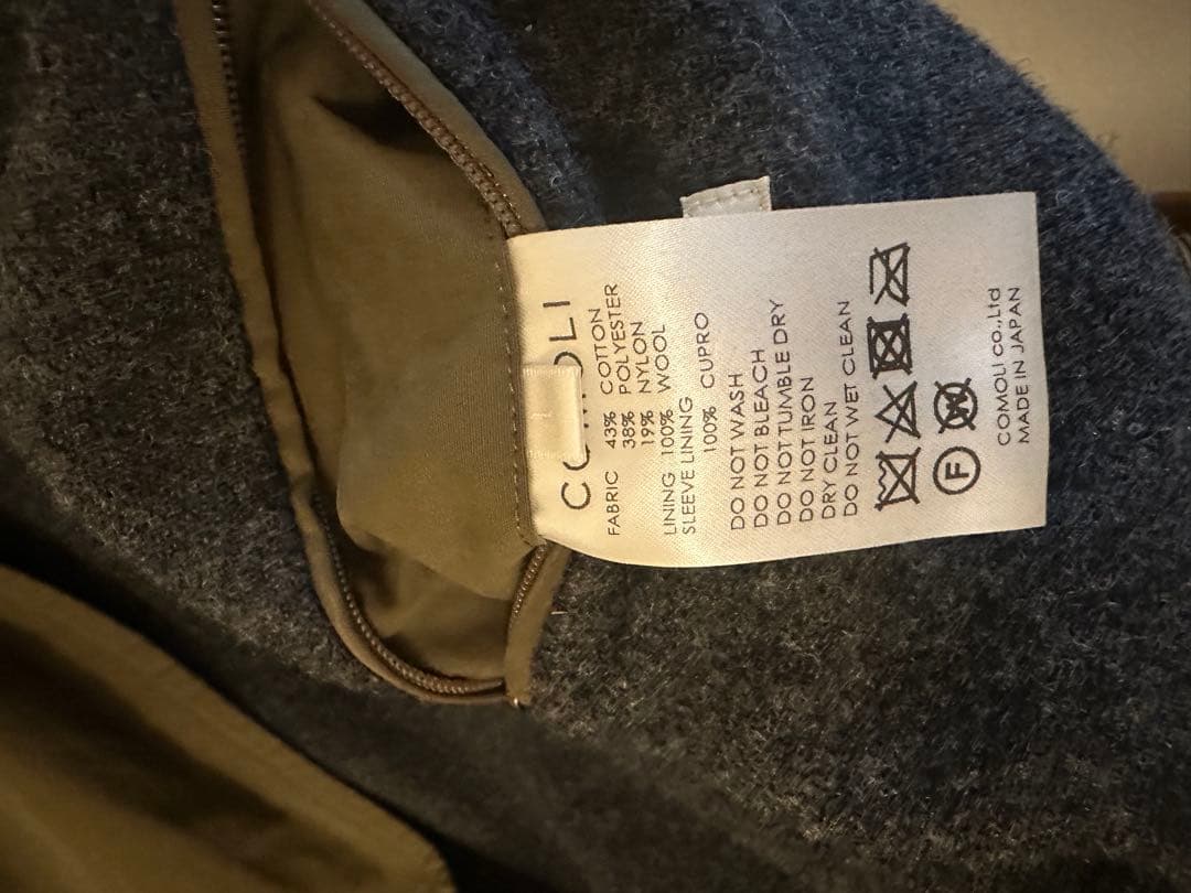 comoli フーデッドコート